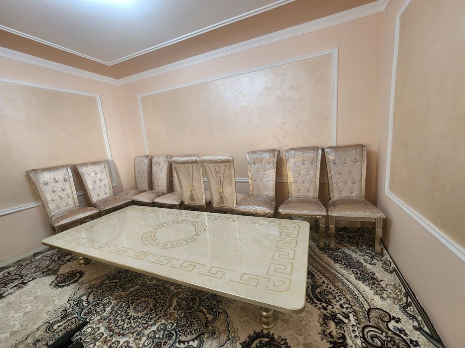 Stol stul kamplekt 10 talik