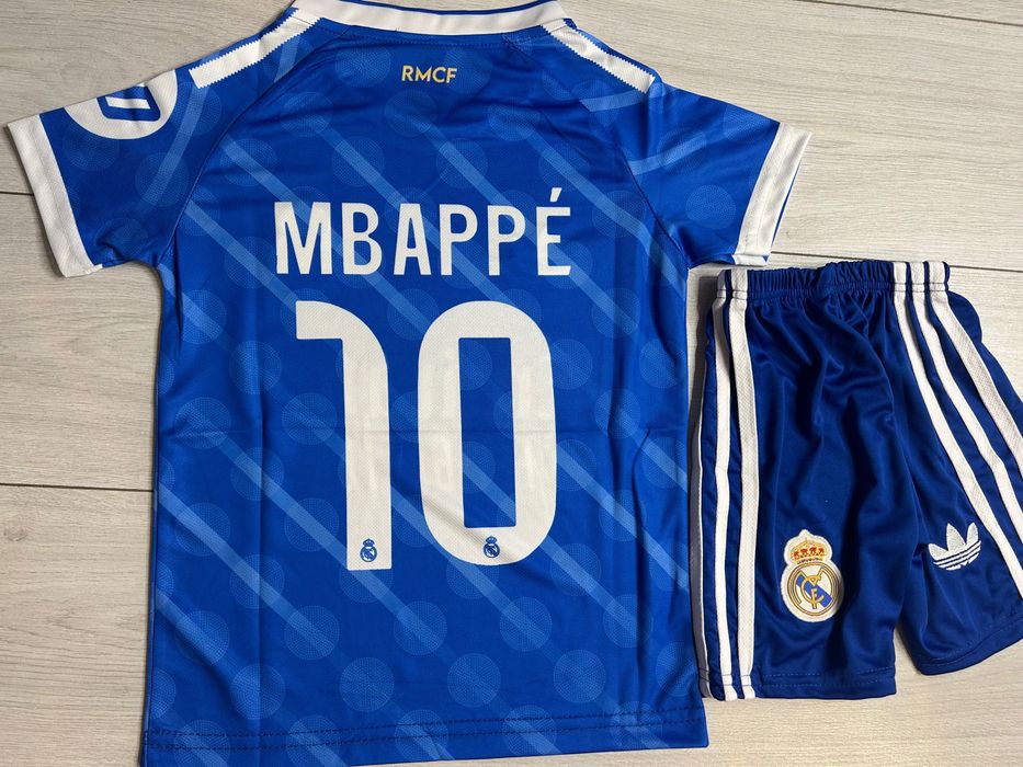 Compleu copii RM Mbappe 10 blue kit 25/26