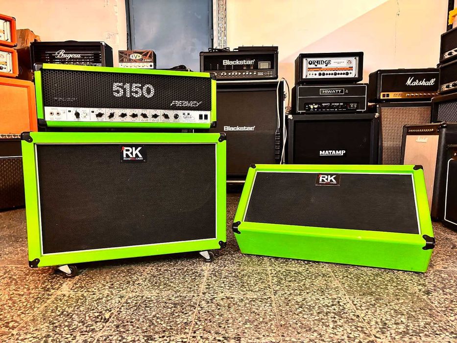 Peavey 5150 USA Signature + 2 x cabinete Custom Roadkill 2x12 Eminence Man O War