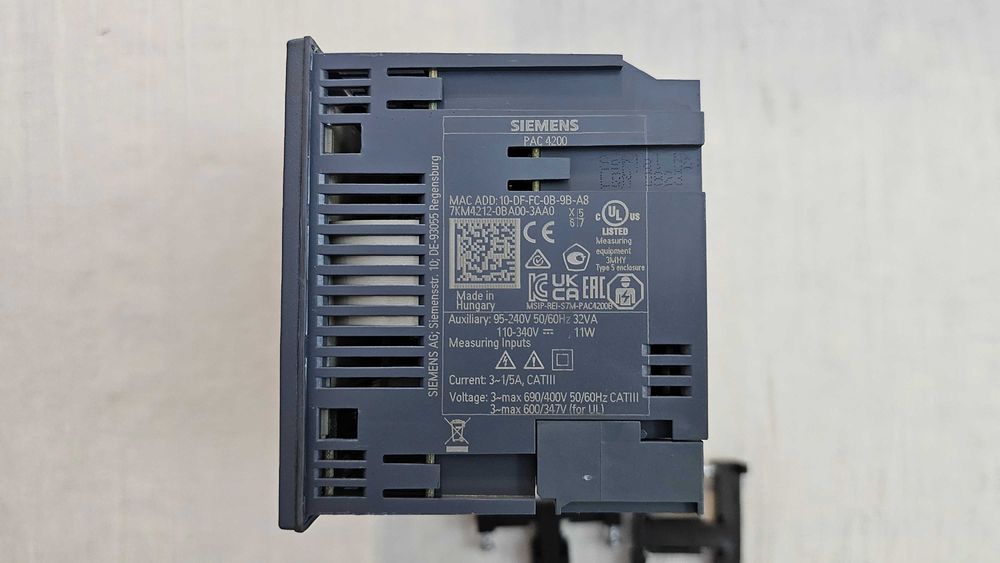 Siemens SENTRON PAC4200 Електронен електромер. Енергиен мерител