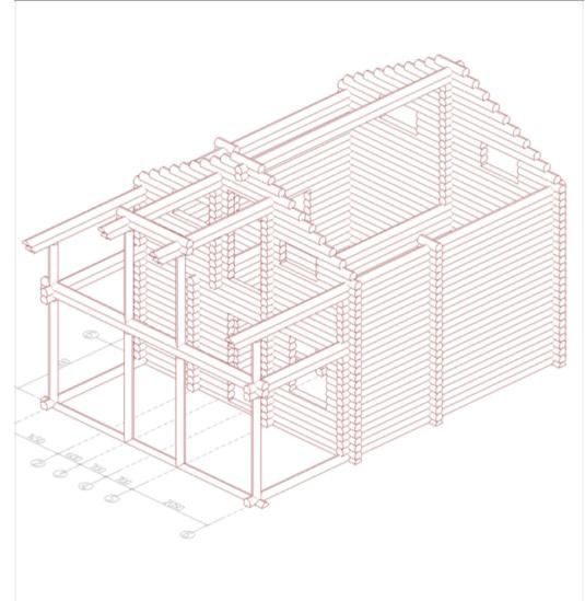 Продается сруб дома