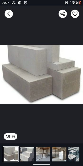 Газоблок перегородочные