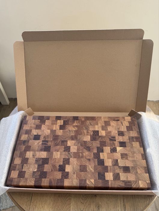 Луксозна енд грейн дъска за рязане и сервиране