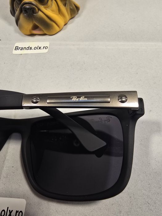 Ochelari de soare polarizati Ray-Ban RB801, Black, Made in Italy