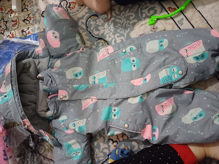 Очень тёплый комбез зима