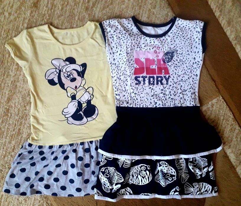 Летни рокли до 116см.