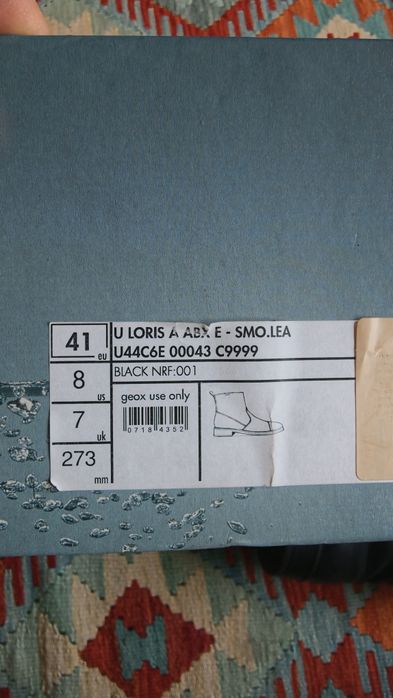 Зимние ботинки Geox 41