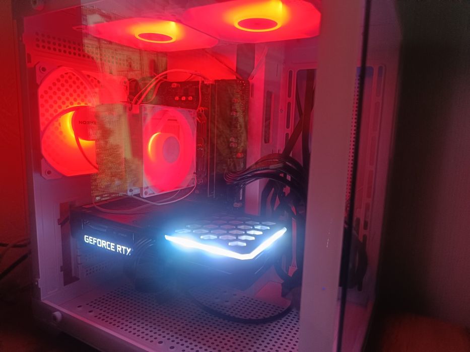 Мощный игровой пк ryzen 5 5500X3D 96mb cash