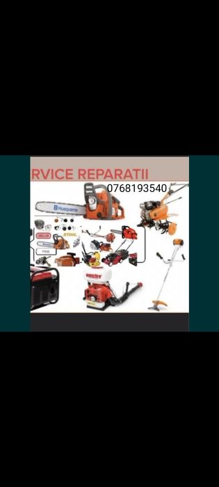 Reparații drujbe motocultoare