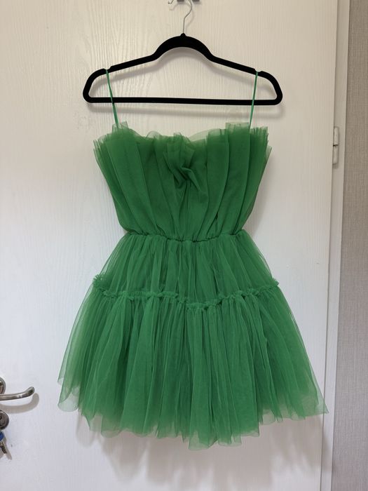 Зелена тюлена рокля