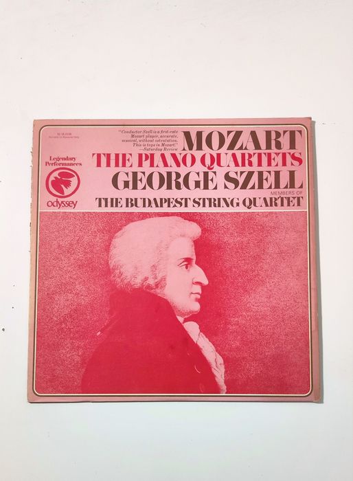 Disc Vinil Mozart The Piano Quartets George Szell Muzica Clasica