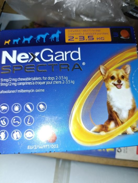 NexGard Spectra - 3 броя таблетки