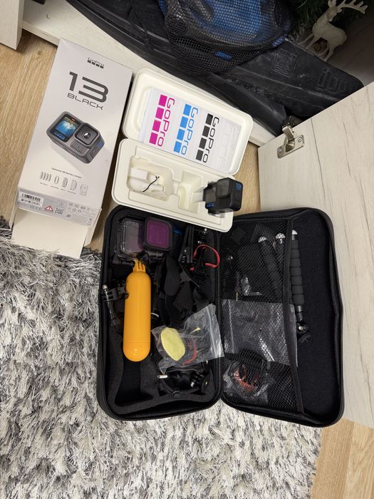 GoPro Hero 13 Black , bluetooth, wi-fi full accesorii