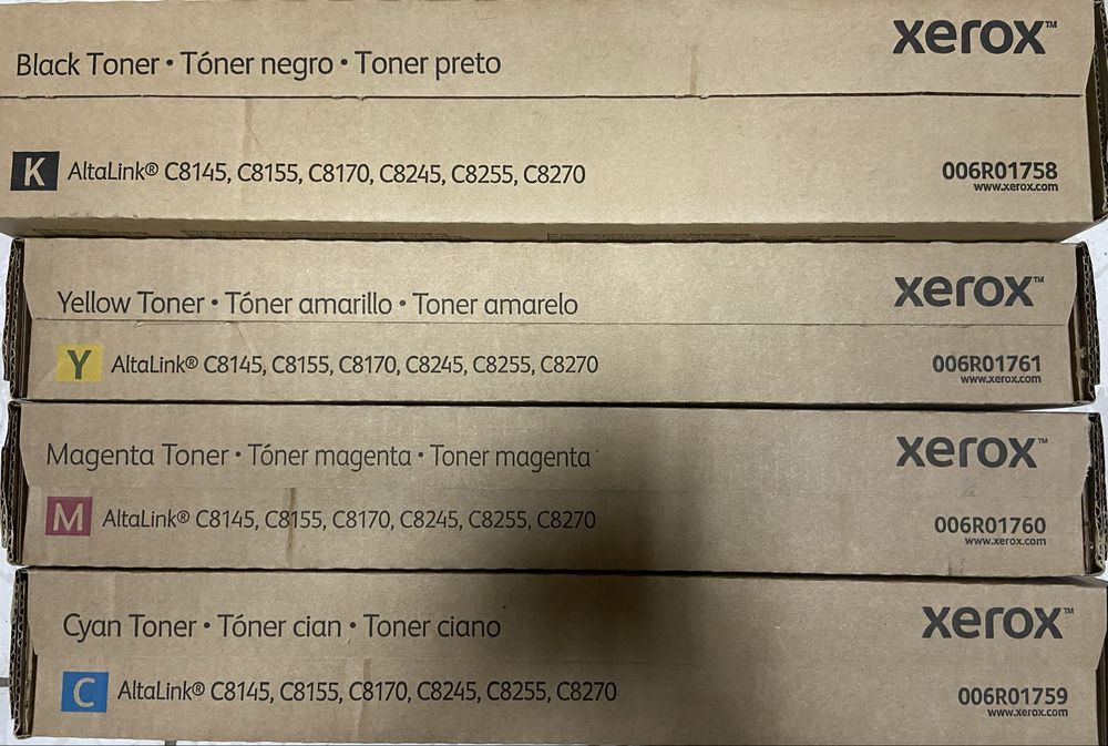 Toner CMYK Xerox C8145