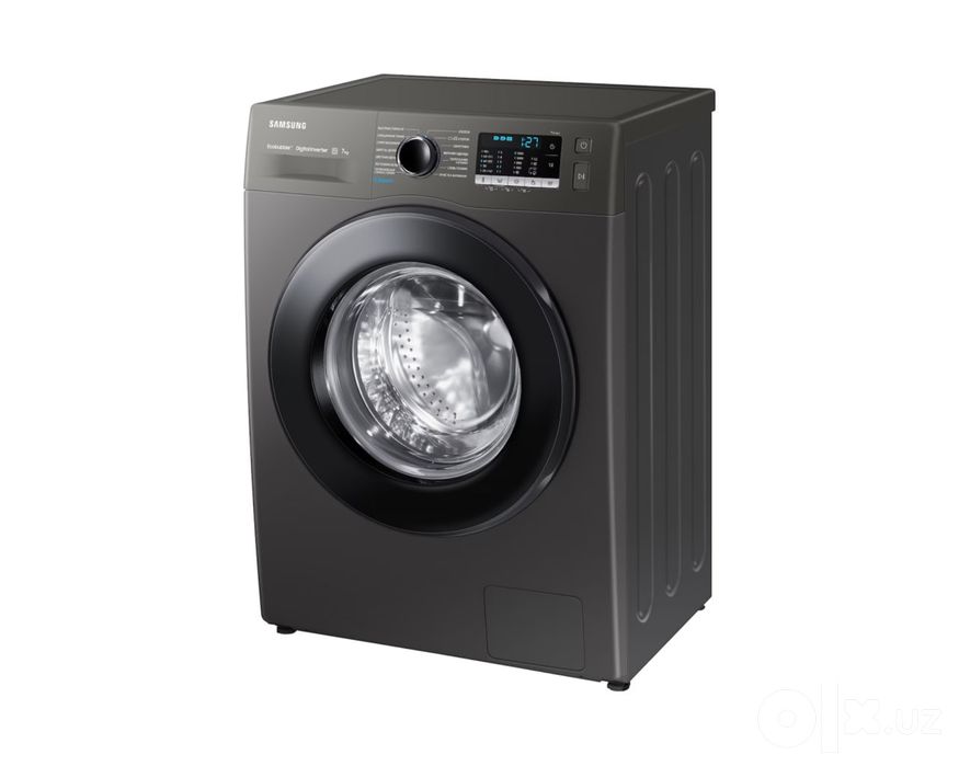 Стиральная машина SAMSUNG Ecobubble Инокс 7 кг WW70AGAS22AXLD