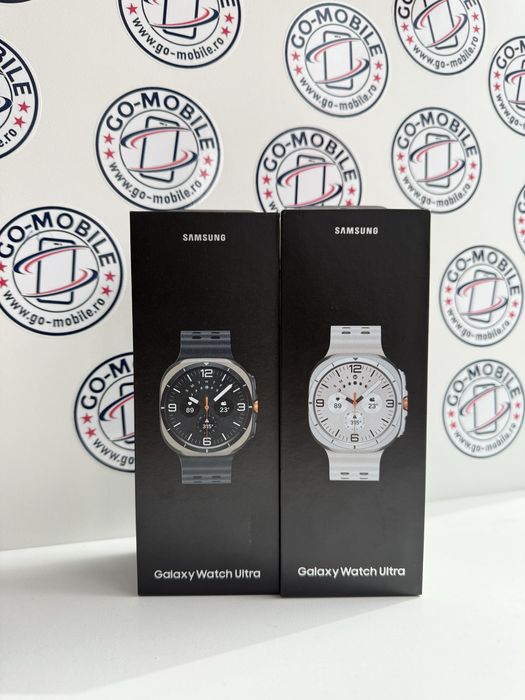 Samsung Galaxy Watch Ultra - 32GB - 47MM - Alb/Negru - Impecabil - Garantie