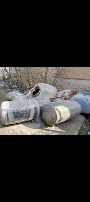 Продается бочка алюминий под воду или молоко.
