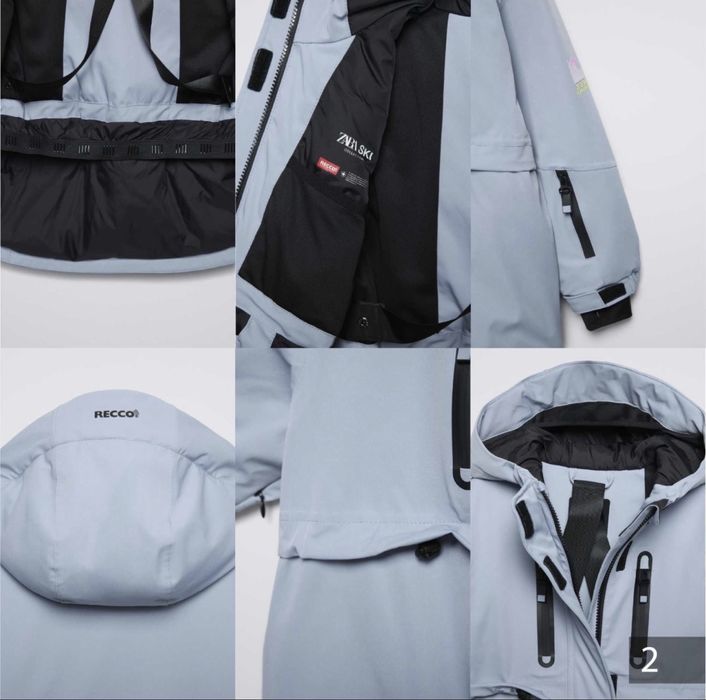 Чисто ново ски яке на Zara, с етикет.