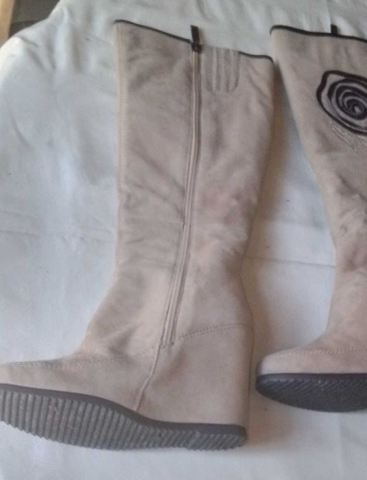 Сапоги и полусапоги натуральные разные