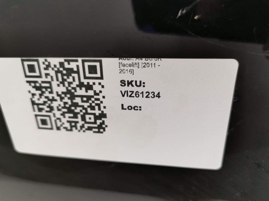 Bara Spate Audi A4 B8/8K [facelift] 2011 2012 2013 2014 2015 2016 Orig