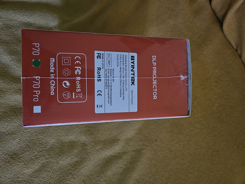 Проектор BIYNTEK P70, мини