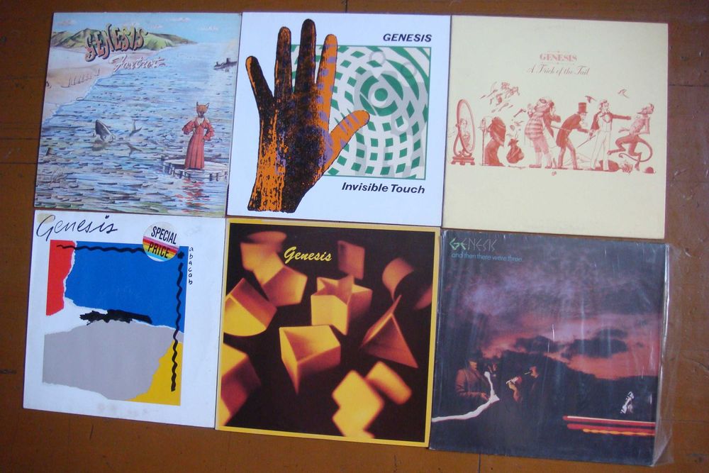 Genesis  / Peter Gabriel / Steve Hackett ( виниловые пластинки )