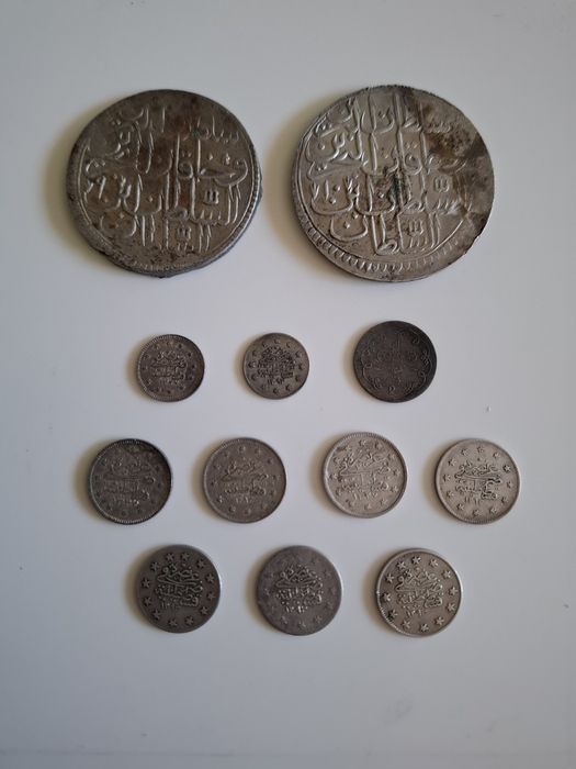 Лот Османски / Турски монети