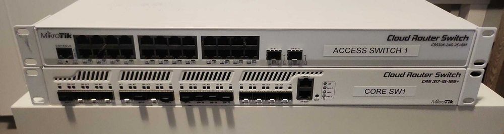 Cloud Router Switch MIKROTIK CRS317-1G-16S+RM