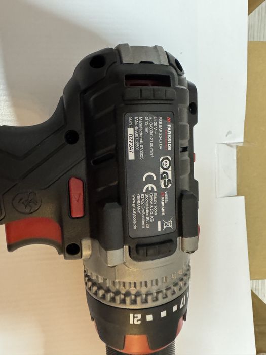 Bormasina Parkside Performance Percutie PSBSAP 20-Li D4 Sigilat!