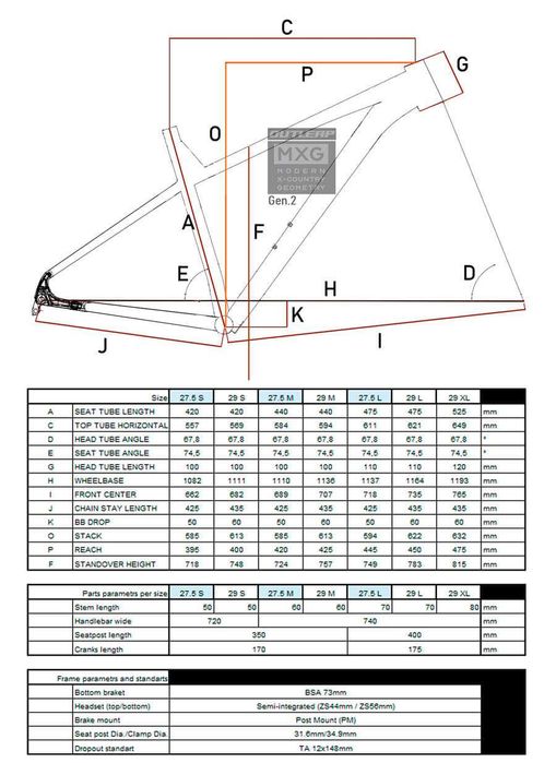 Велосипед Outleap Vector 29" размер L