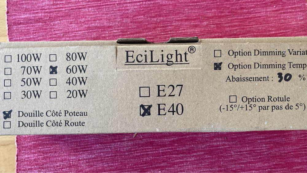 Светодиодна LED крушка Е40