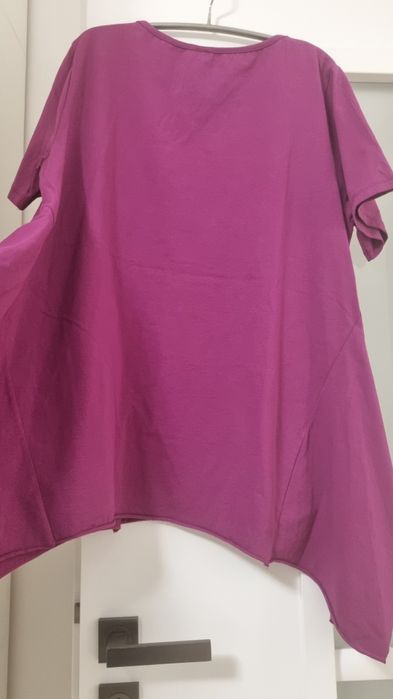 Bluza asimetrica fucsia Italy xl