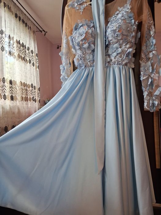 Rochie bleu ciel