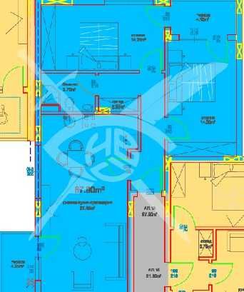 Тристаен апартамент в Меден Рудник 1047 - 30354