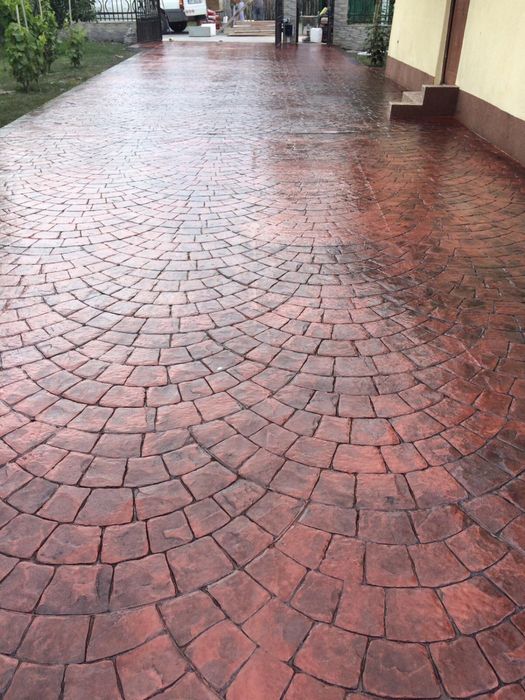 Beton pavaj amprentate