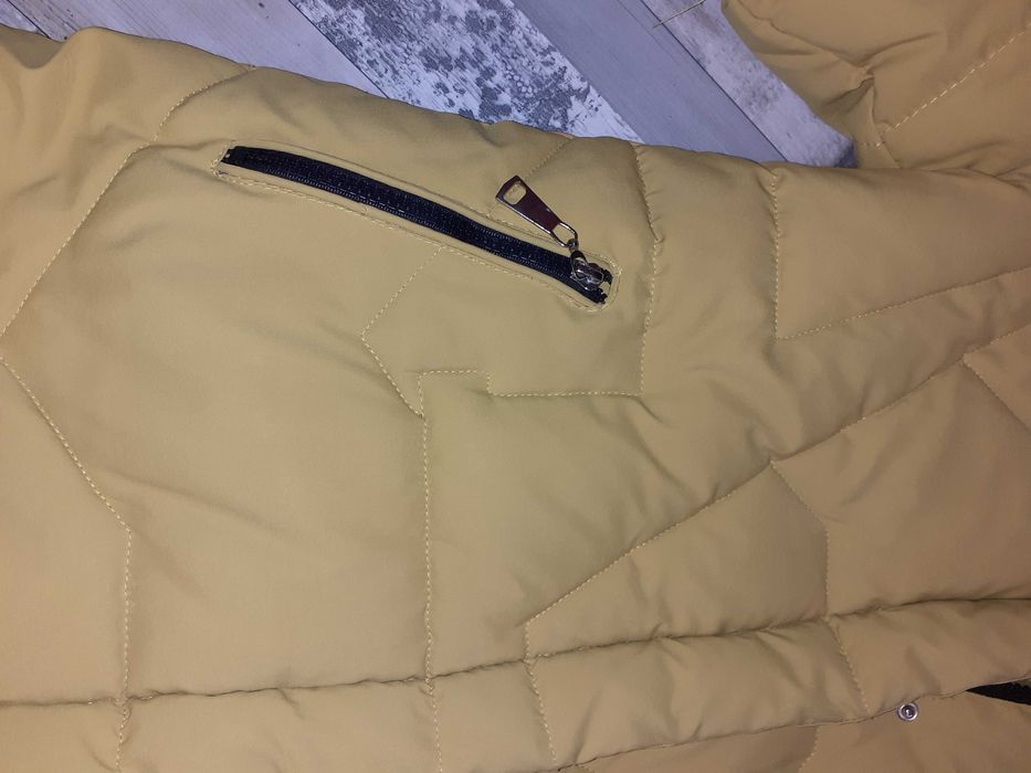 Зимно яке горчица