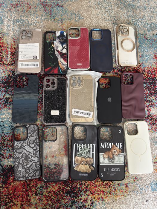 Кейсове за iphone 17 pro max/16 promax/15 promax