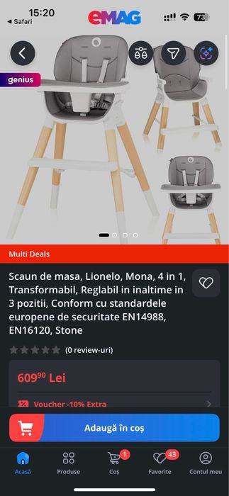 Sacun de masa Lionelo