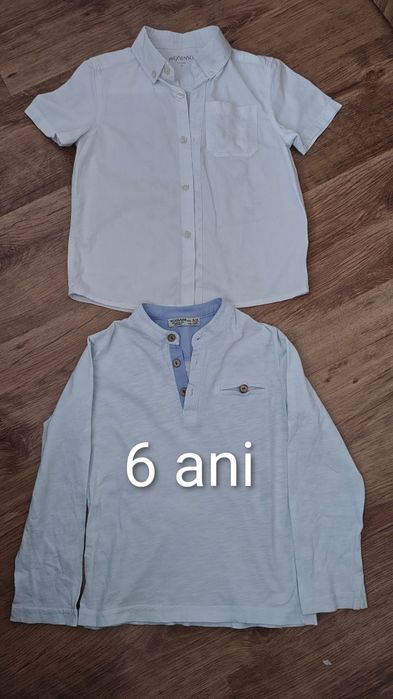 Cămăși/ bluze polo albe,bleu băiat