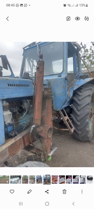 Кун установка мтз