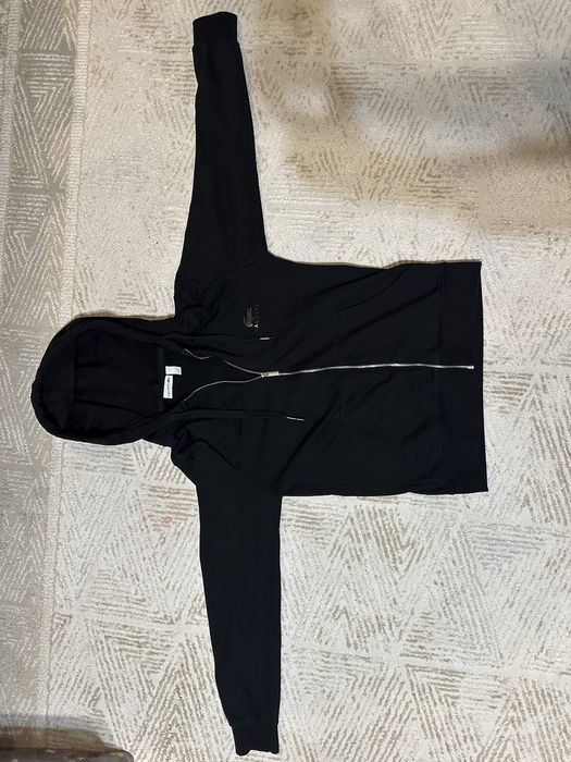 Кофта Lacoste чёрная оригинал