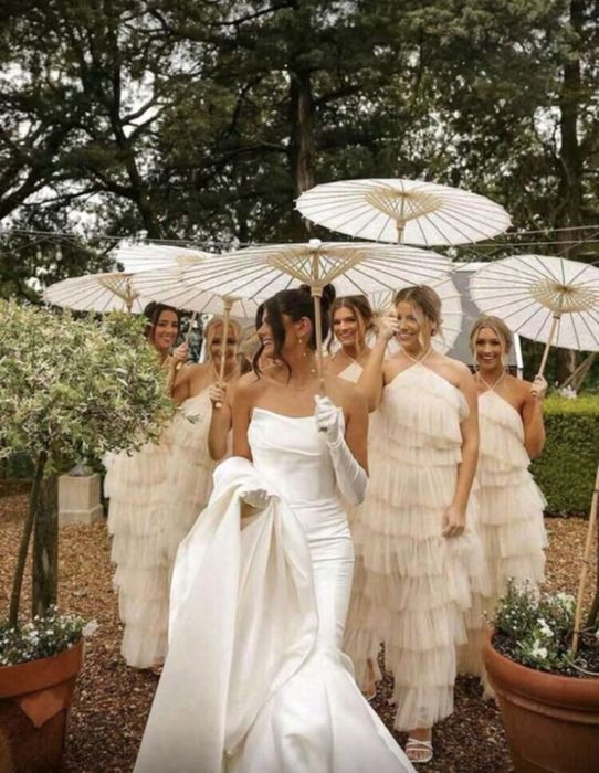 Хартиени чадърчета за сватба/кръщене/фотосесия