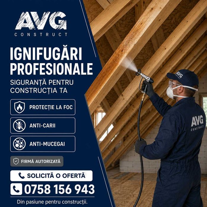 Servicii de ignifugare -AVG Fire Protect
