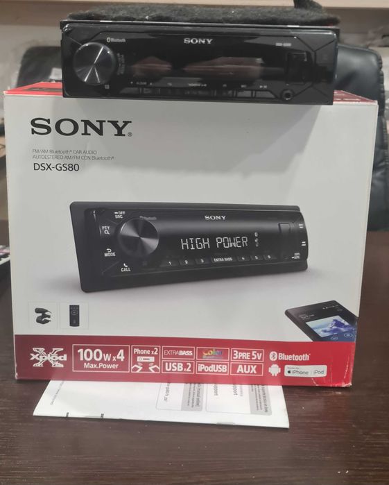Автомагнитола SONY DSX-GS80