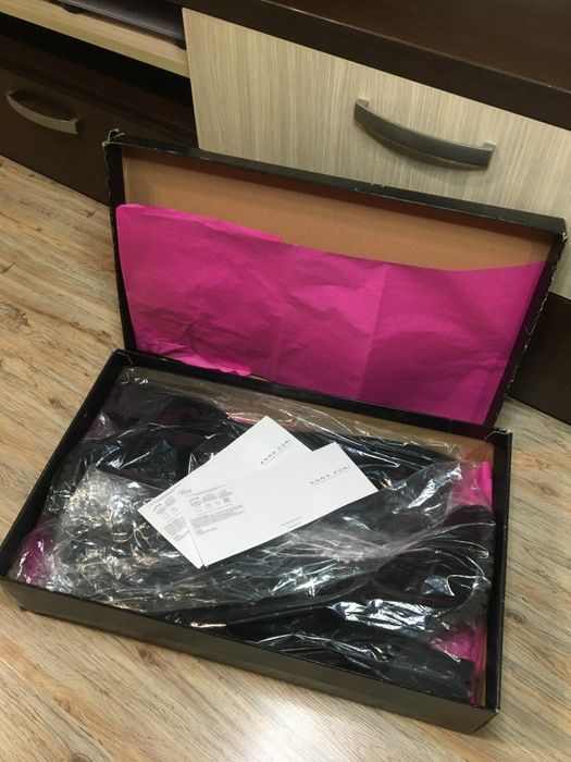 Cizme din piele naturala intoarsa Anna Cori