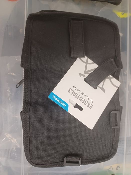 Geanta husa smartphone cadru bicicleta coburi mtb cursiera  2 buzunare