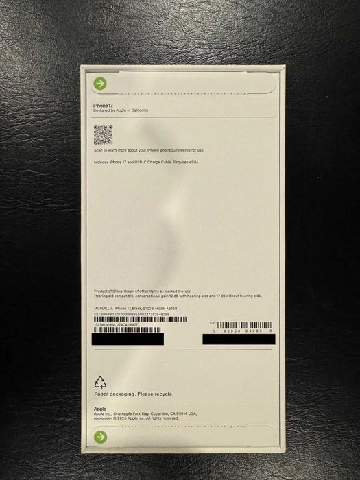 Apple Iphone 17 в наличии