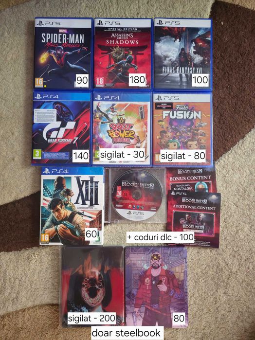 Colectie joc ps4 si ps5