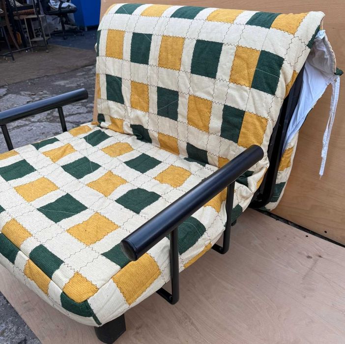 Fotoliu Extensibil confortabil; Pat cu Saltea 190x80 cm