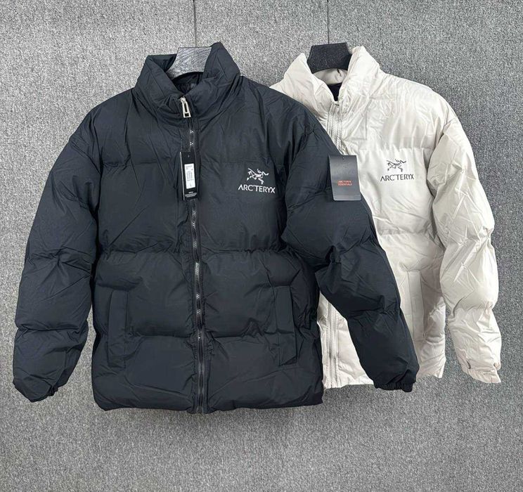Пуховик arcteryx черный зимний